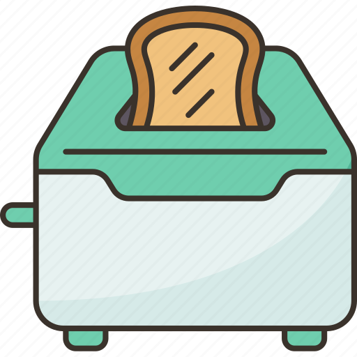 Toaster, bread, breakfast, kitchen, appliance icon - Download on Iconfinder