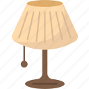 lamp, desk, light, bulb, decoration