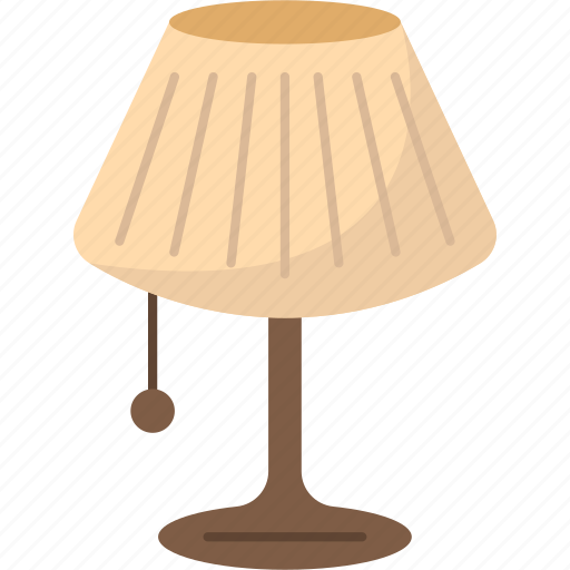 Lamp, desk, light, bulb, decoration icon - Download on Iconfinder