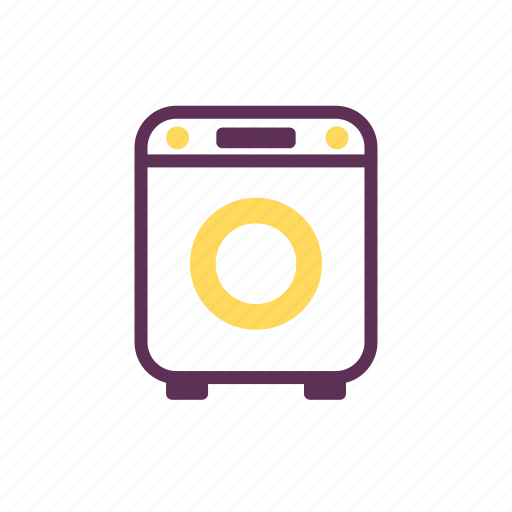 Home appliances, lavadora, máquina de lavar, roupas, washing machine icon - Download on Iconfinder