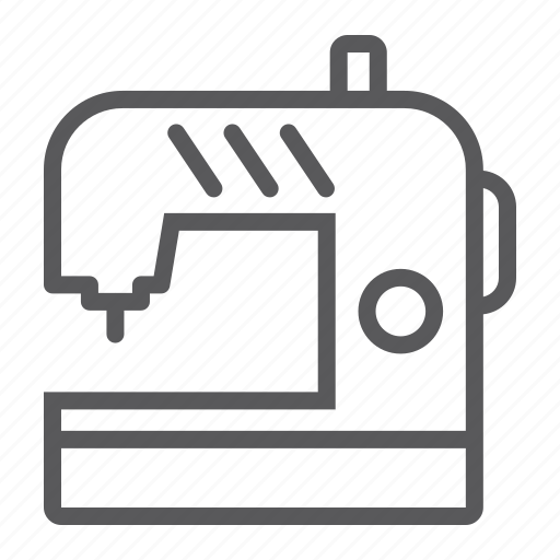 Electric, household, machine, sew, sewing, textile, tool icon - Download on Iconfinder