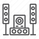 audio, mp3, music, sound, speaker, stereo, system