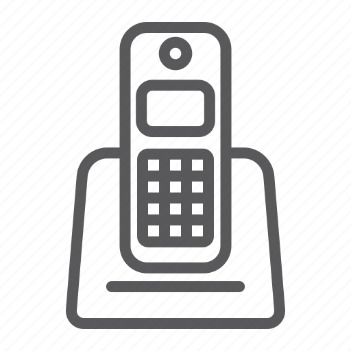 Appliance, call, communication, home, telephone, wireless icon - Download on Iconfinder