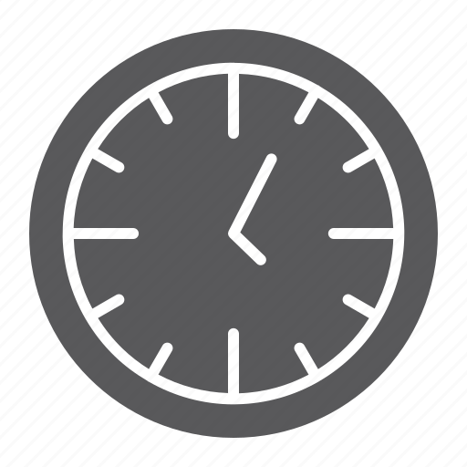 Clock, dial, hour, minute, office, time, watch icon - Download on Iconfinder