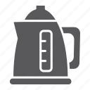 appliance, drink, electric, household, kettle, kitchen, teapot