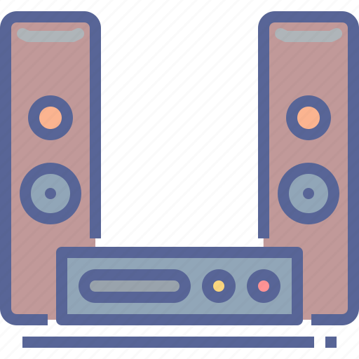 Entertainment, hometheater, music, speaker icon - Download on Iconfinder