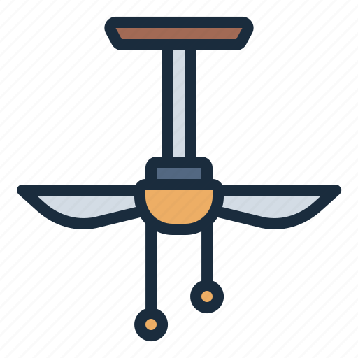 Fan, household, elctronic, home appliances, ceiling fan icon - Download on Iconfinder