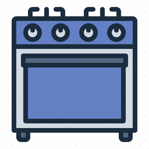 Stove, kitchen, household, elctronic, home appliances icon - Download on Iconfinder