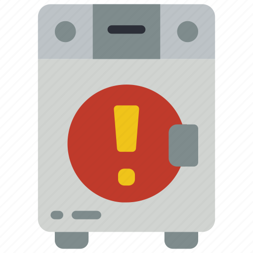 Alert, automation, home, machine, utility, washing icon - Download on Iconfinder