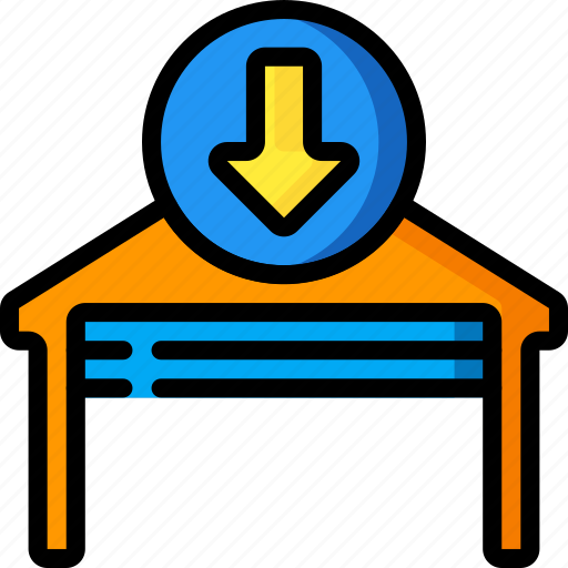 Automation, close, door, garage, home, ultra icon - Download on Iconfinder