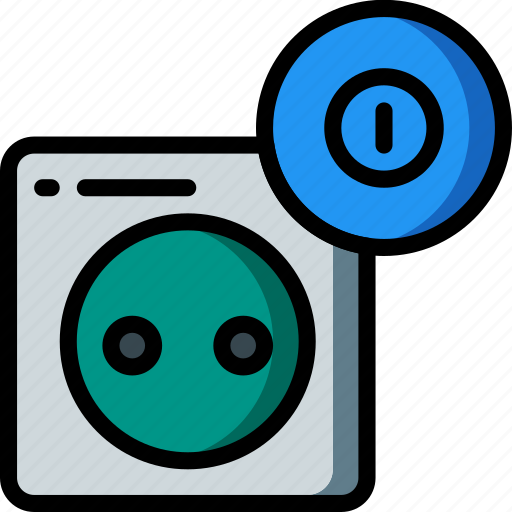 Automation, europe, home, on, plug, ultra icon - Download on Iconfinder