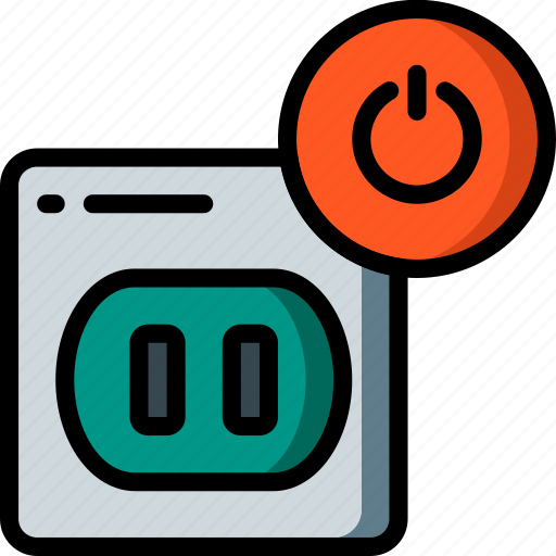 Automation, home, off, plug, ultra, us icon - Download on Iconfinder