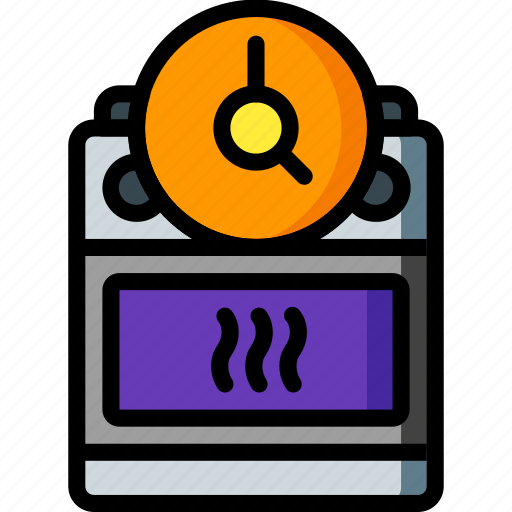 Automation, cooker, home, kitchen, oven, timer, ultra icon - Download on Iconfinder