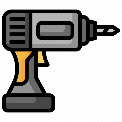 Drill, construction, tools, equipment, industry icon - Download on Iconfinder