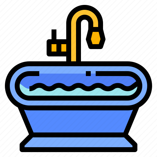 Bath, decorate, furniture, interior, tub icon - Download on Iconfinder
