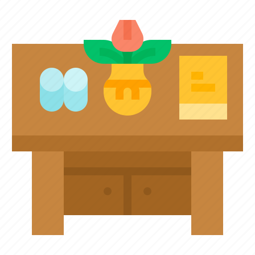 Center, decorate, furniture, interior, table icon - Download on Iconfinder