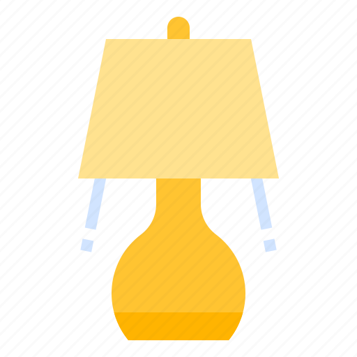 Decorate, furniture, interior, lamp, table icon - Download on Iconfinder