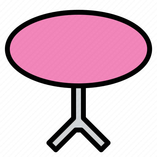 Appliance, design, furniture, home, room, round, table icon - Download on Iconfinder