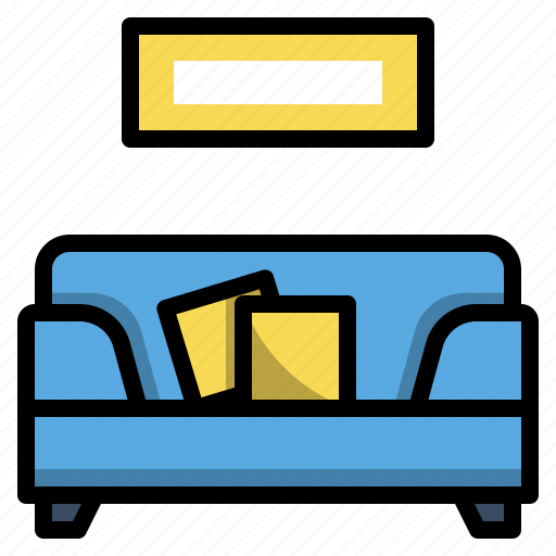 Couch, furniture, futon, living, room, settee, sofa icon - Download on Iconfinder