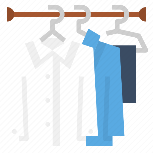 Closet, clothes, garment, hang, shirt, suit, wardrobe icon - Download on Iconfinder