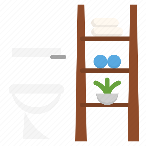 Bathroom, decor, idea, organization, restroom, toilet icon - Download on Iconfinder