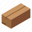 home, delivery, parcel, isometric