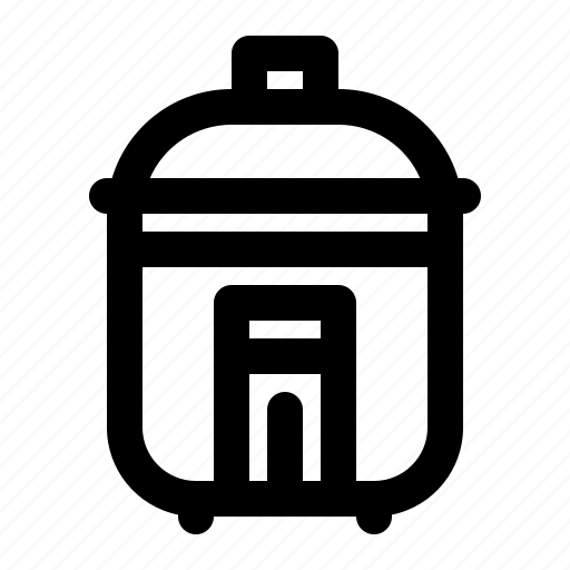 Home, vector, machine, microwave, refrigerator, appliances, rice cooker icon - Download on Iconfinder