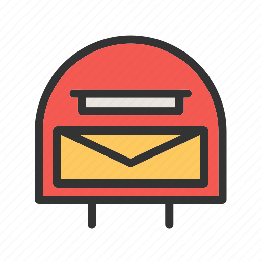 Box, letter, letterbox, old, post, postbox, red icon - Download on Iconfinder