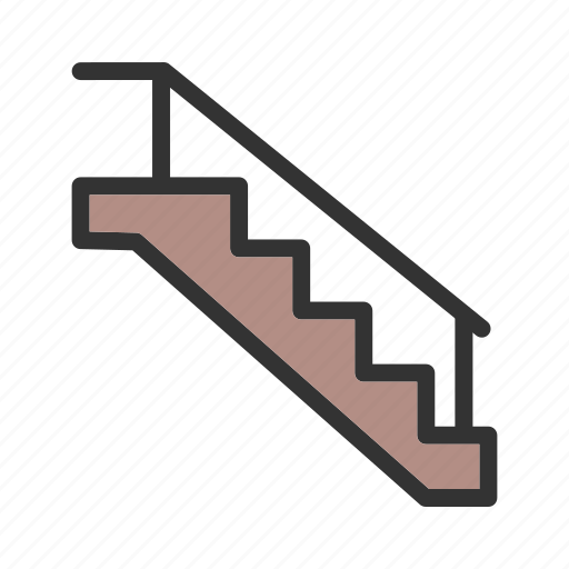 Architecture, home, house, interior, modern, staircase, stairs icon - Download on Iconfinder