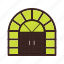door, doorway, enter, entrance, front, house, wooden 