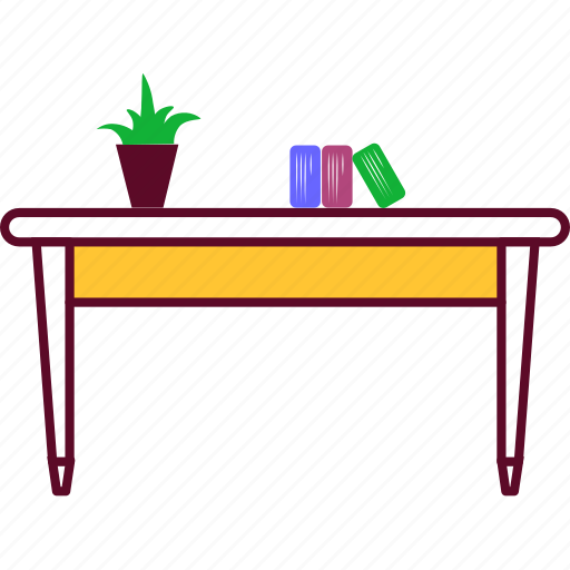 Table, furniture, interior, house icon - Download on Iconfinder