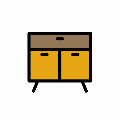 Decoration, furniture, home, house, interior, cupboard, drawers icon - Download on Iconfinder