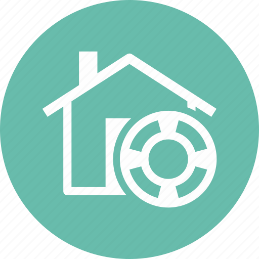 Home insurance, lifebuoy, protection icon - Download on Iconfinder