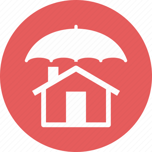 Home insurance, home protection, umbrella icon - Download on Iconfinder