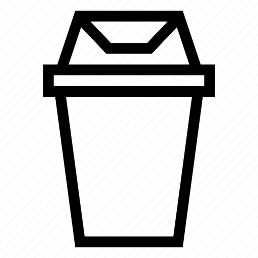 Trash can, trash, furniture, interior icon - Download on Iconfinder