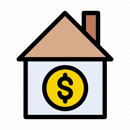 Home, building, banking, house, dollar icon - Download on Iconfinder