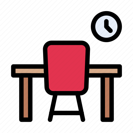 Office, furniture, working, interior, hours icon - Download on Iconfinder