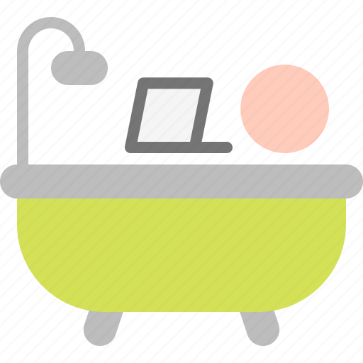 Bath, home, office, work icon - Download on Iconfinder