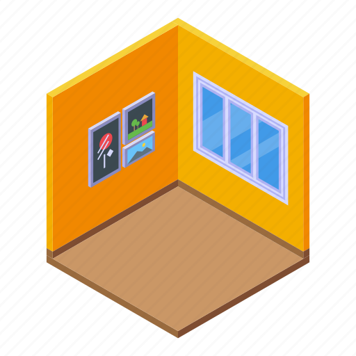 Home, office, room, isometric icon - Download on Iconfinder