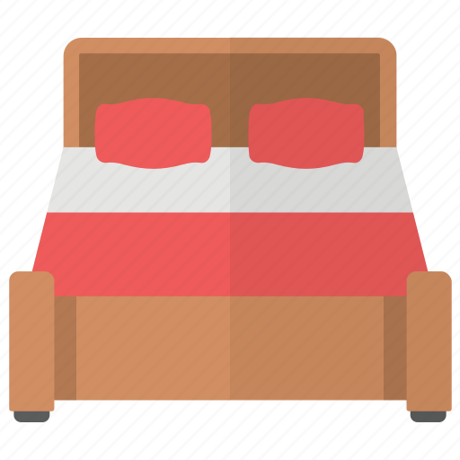 Bed, double bed, furniture, room bed, room interior icon - Download on Iconfinder
