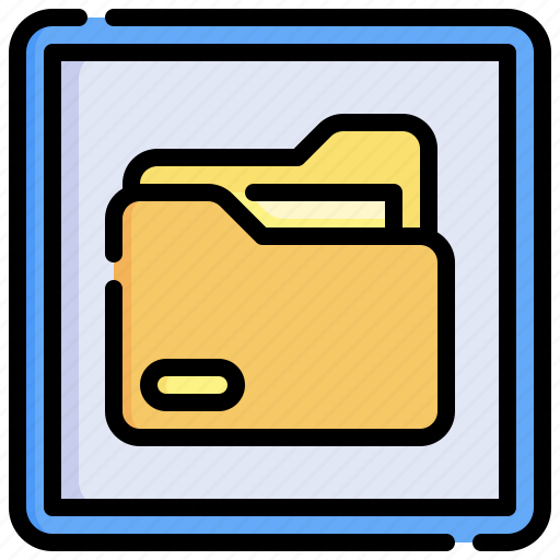 File, explorer, folder, document, ui, archive icon - Download on Iconfinder