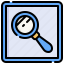 search, loupe, app, magnifying, glass, ui