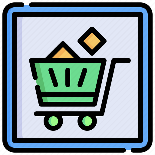 Shopping, cart, purchase, buy, online, store, app icon - Download on Iconfinder