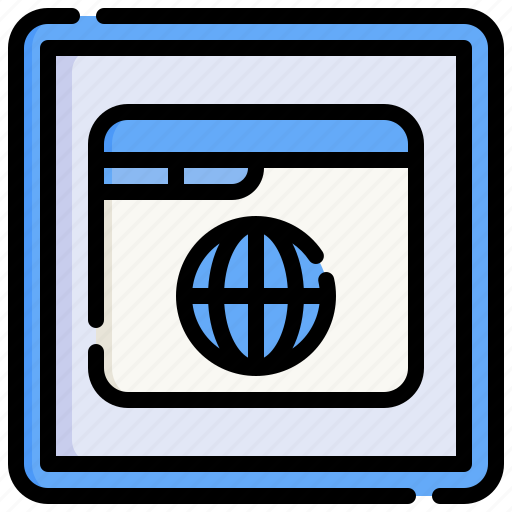 Web, browser, search, engine, page, internet icon - Download on Iconfinder