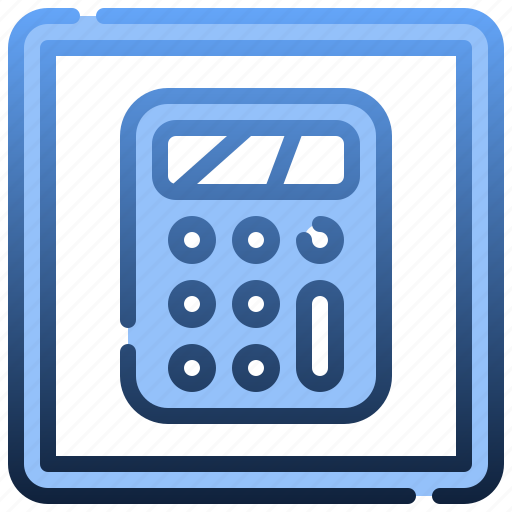 Calculator, maths, calculate, ui, technology icon - Download on Iconfinder