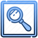 search, loupe, app, magnifying, glass, ui