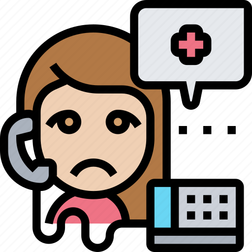 Emergency, call, rescue, hotline, medical icon - Download on Iconfinder