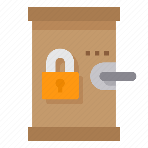 Door, lock, padlock, protection, security icon - Download on Iconfinder