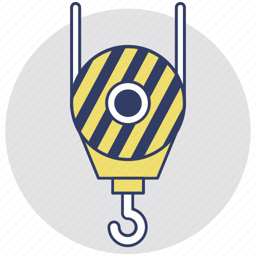 Construction, crane hook, lifter, lifting, lifting hook icon - Download on Iconfinder