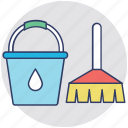 cleaning equipment, house cleaning, housekeeping, janitor services, mop and bucket